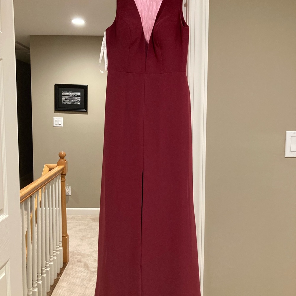 Mulberry Buffy Bridesmaids dress